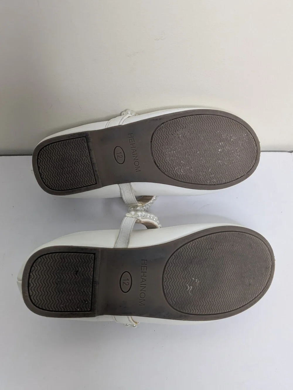 White Sandal Slip On 12T